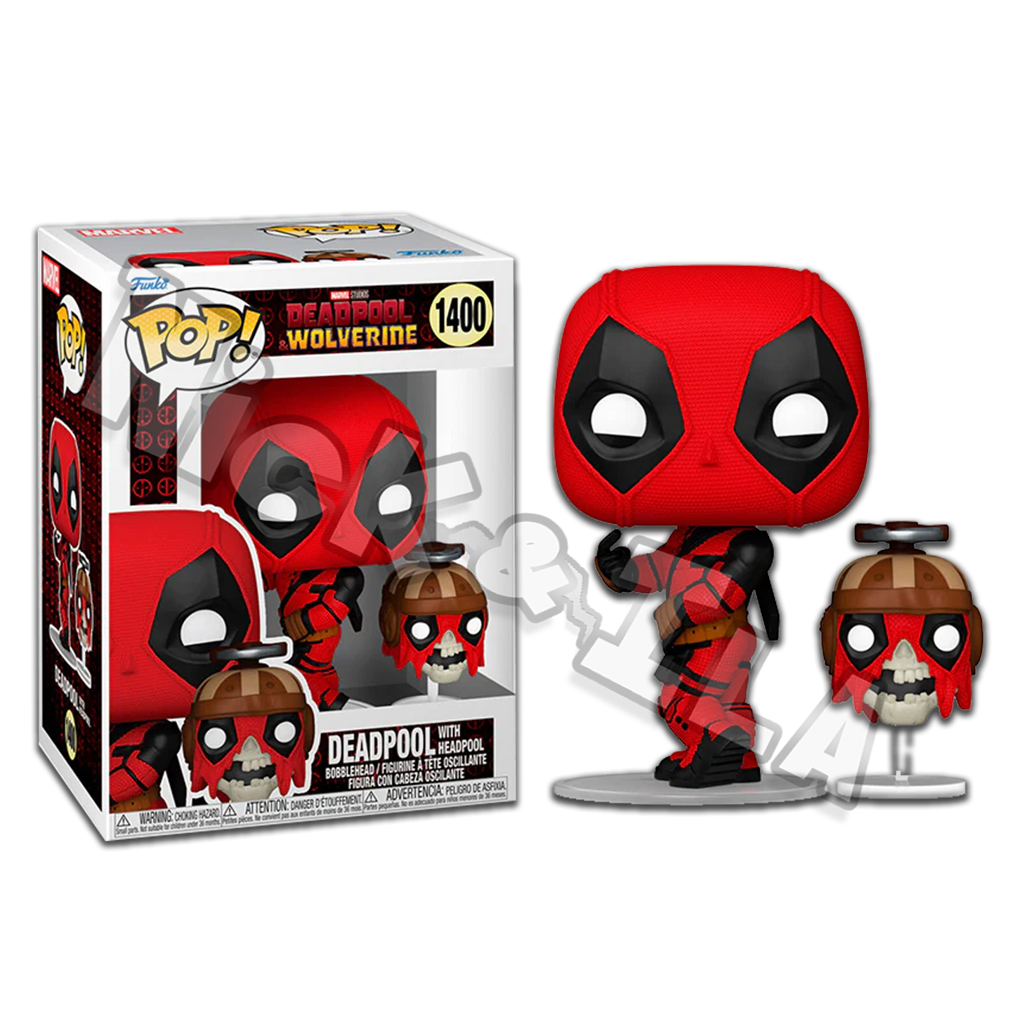 Funko POP! Deadpool & Wolverine: Deadpool w/Head (1400) 🔴