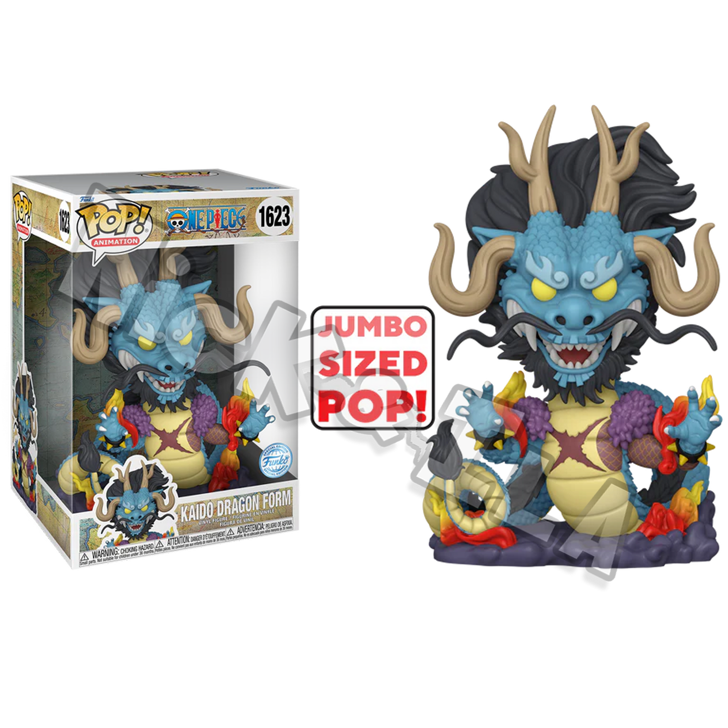 Funko POP! One Piece: Kaido as Dragon (1623) EXM Jumbo