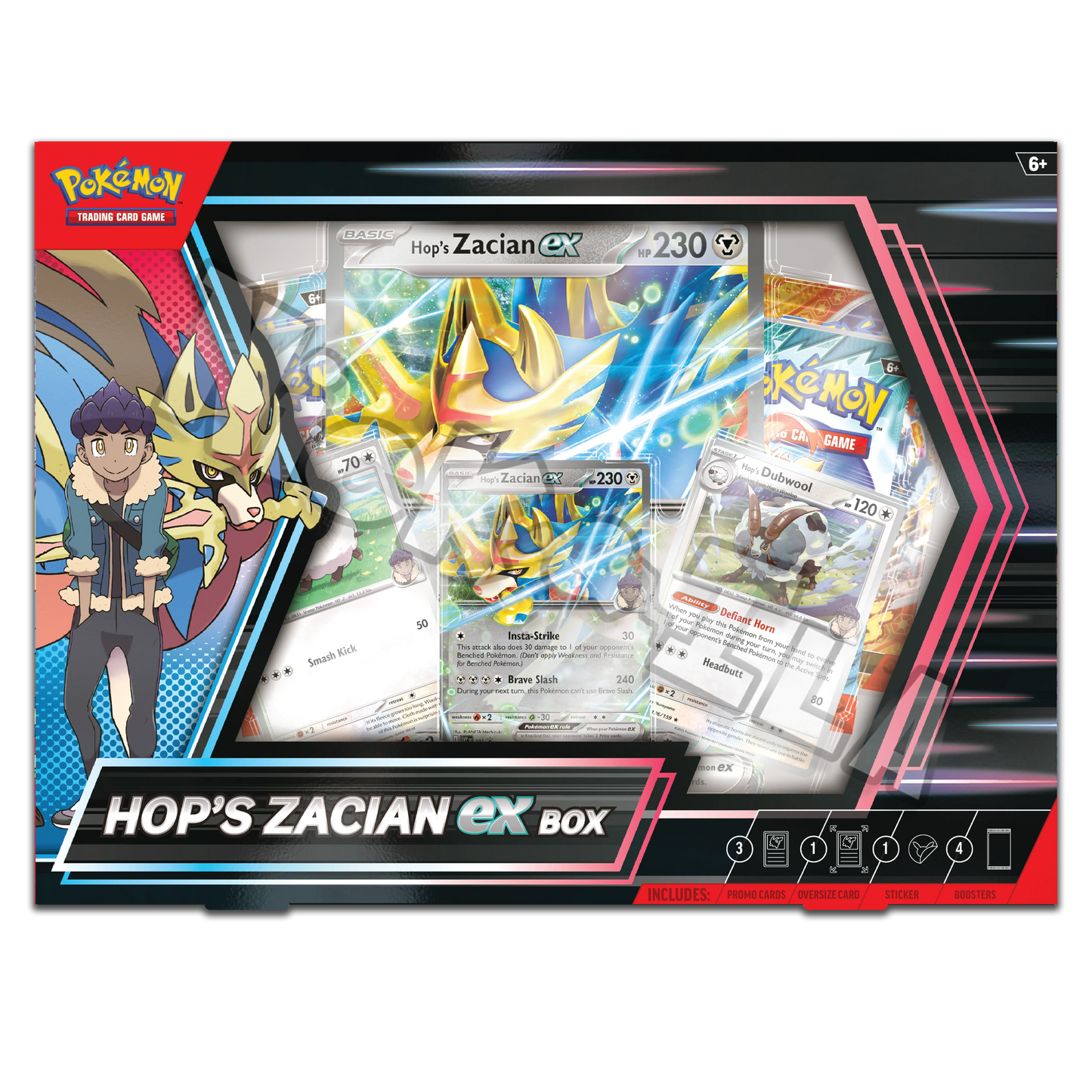 Pokemon: Collezione Zacian EX di Hop (ITA🇮🇹)