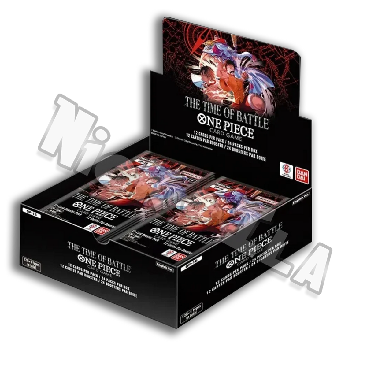 Booster Box ONE PIECE Card Game 24 Bustine - OP-16 THE TIME OF BATTLE (ENG🇬🇧 )
