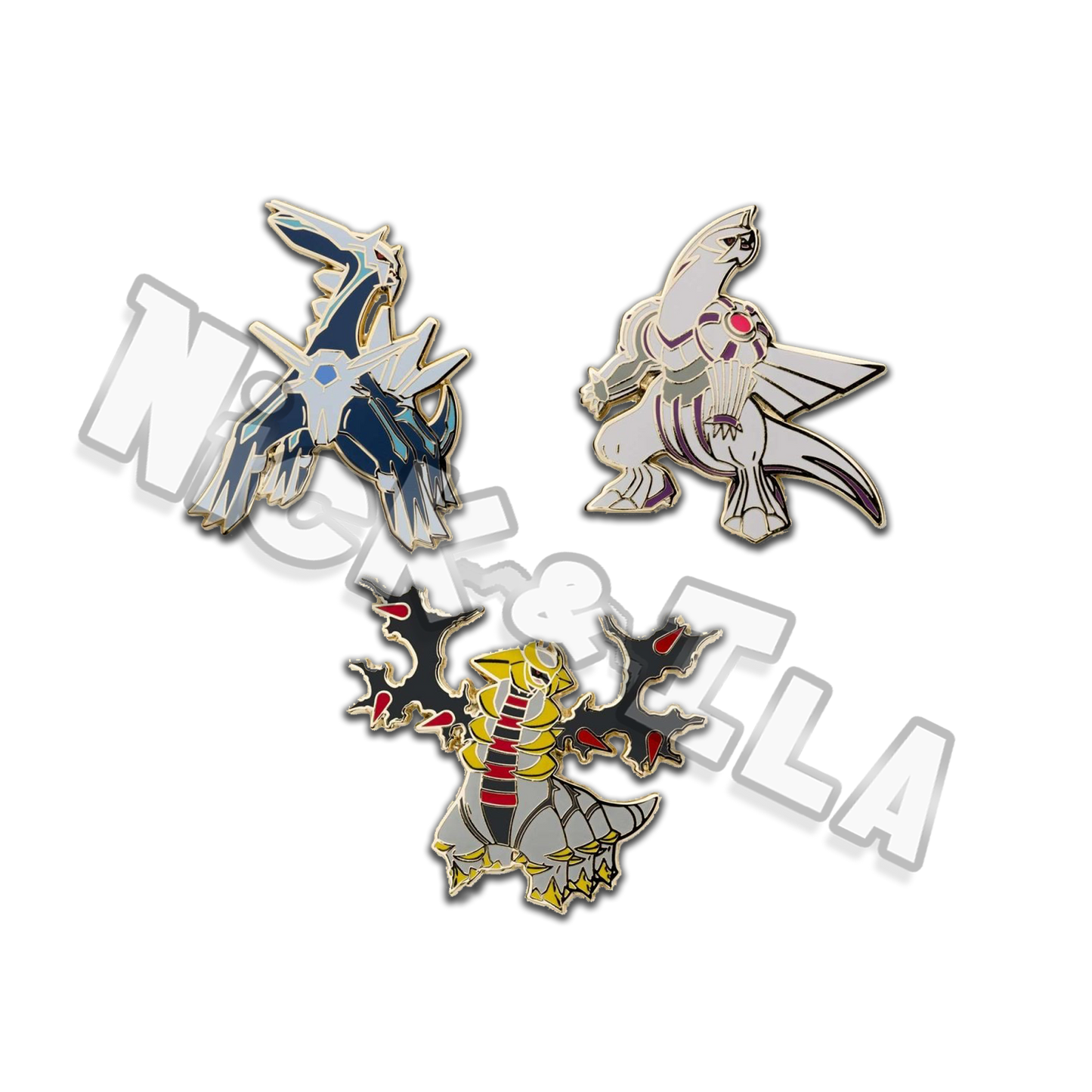 Pokemon center Pin: Dialga, Palkia & Giratina