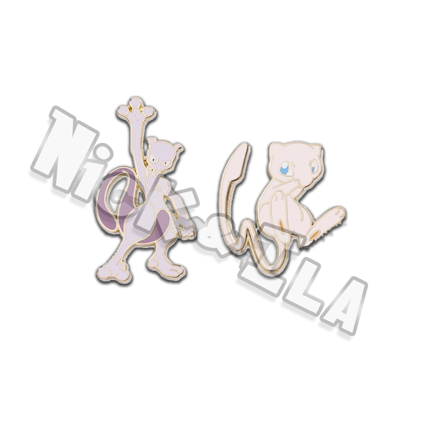 Pokemon center Pin: Mewtwo & Mew