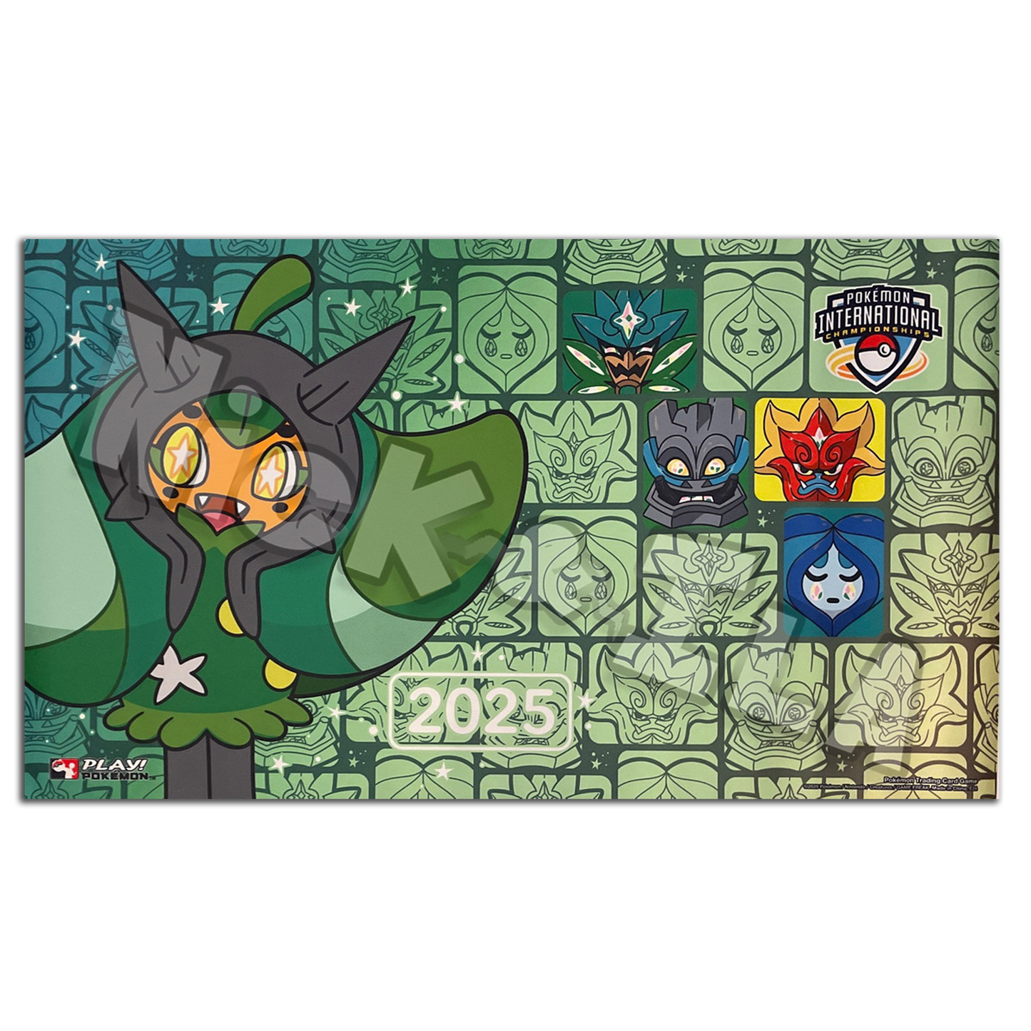 Playmat Pokemon Center: Ogerpon INTERNAZIONALE 2025 - London