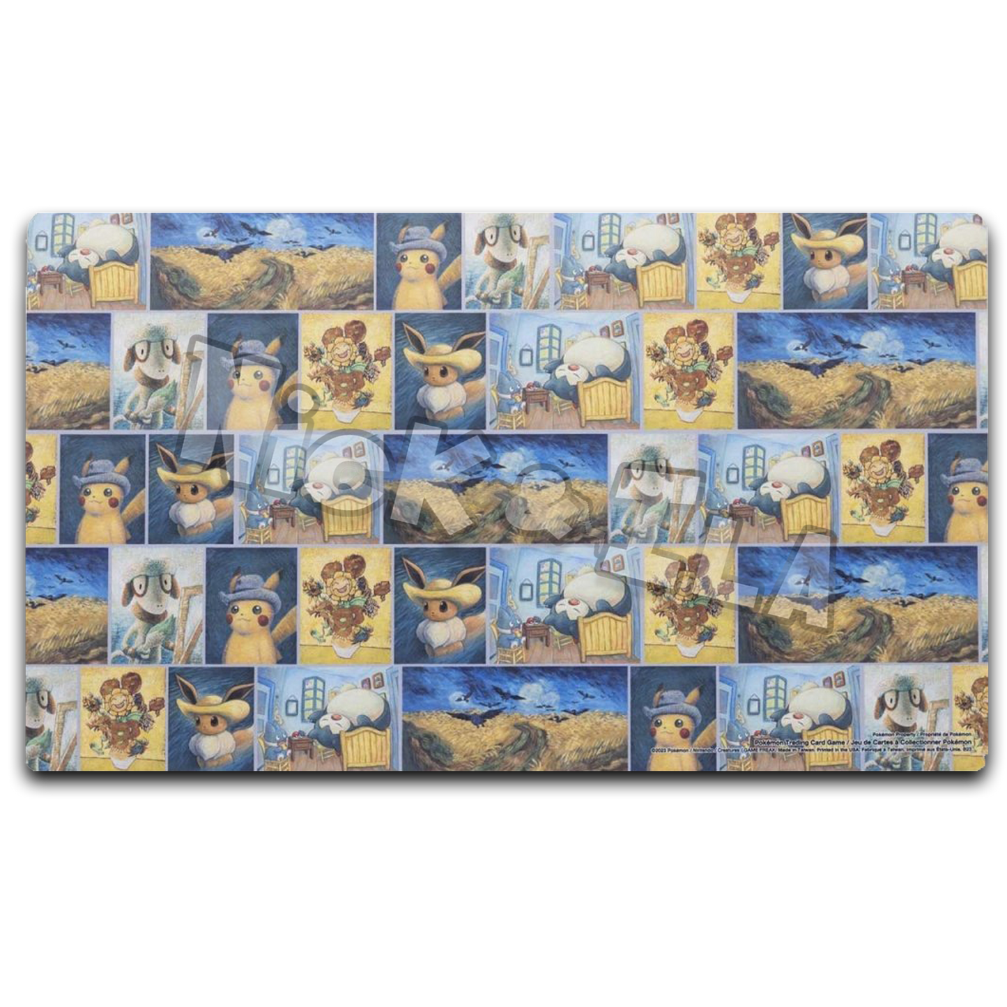 Playmat Pokémon Center × Van Gogh Museum: Ispirati ai dipinti di VanGogh