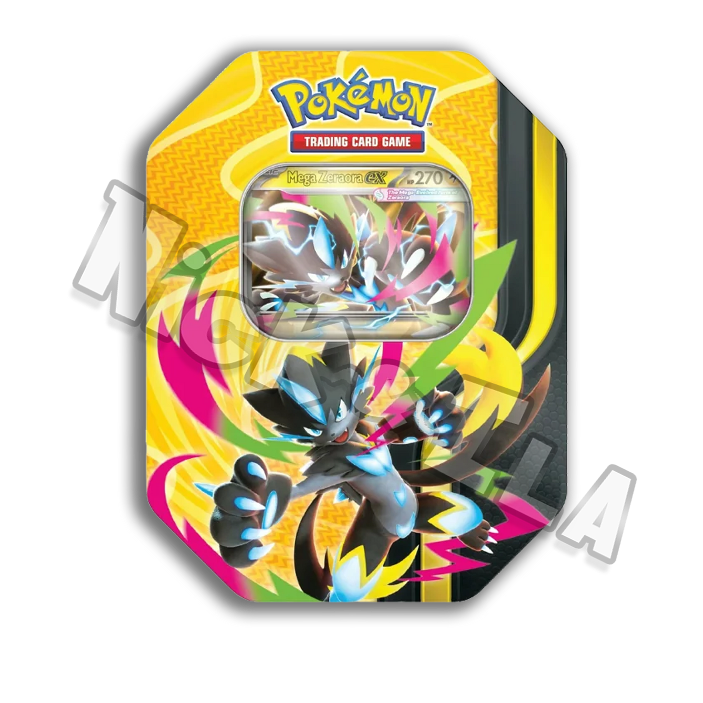 Pokemon: Tin da Collezione Megaforze -MEGA ZERAORA EX (ITA🇮🇹)