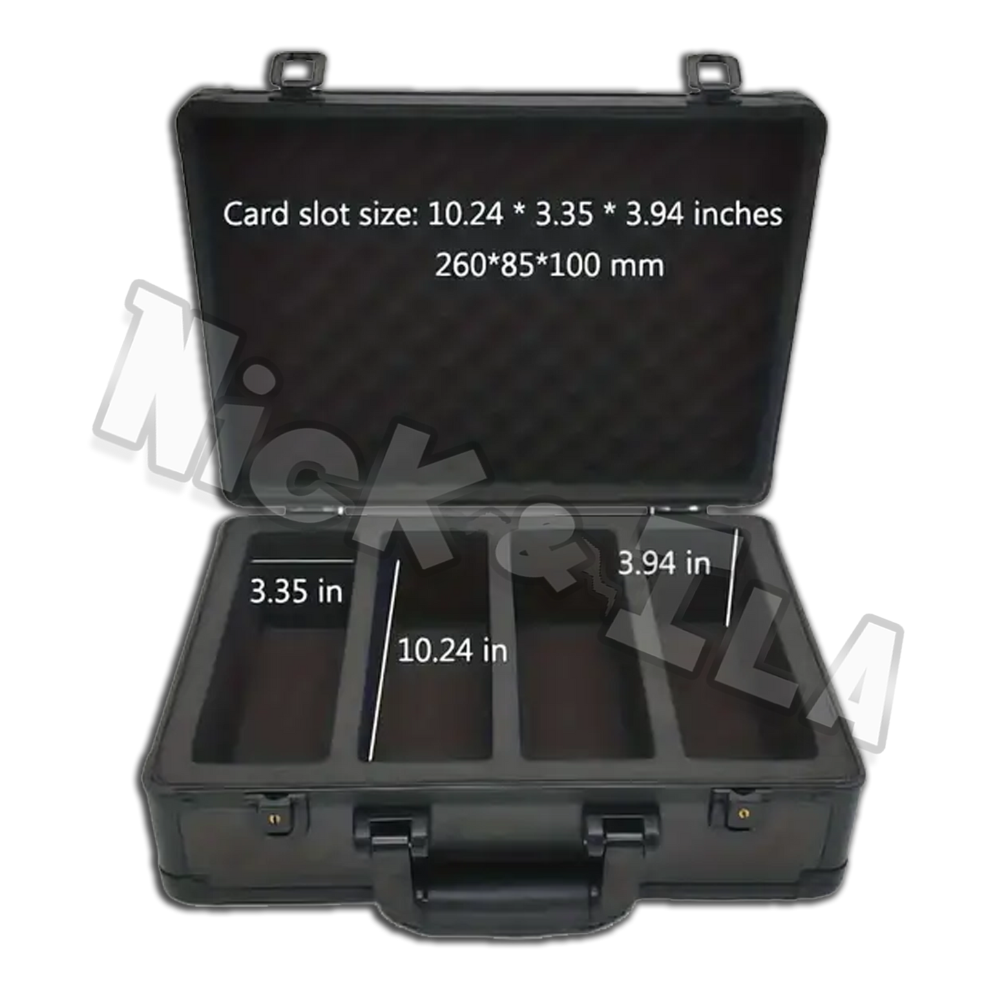 VALIGIA PORTA CARTE GRADATE con chiave