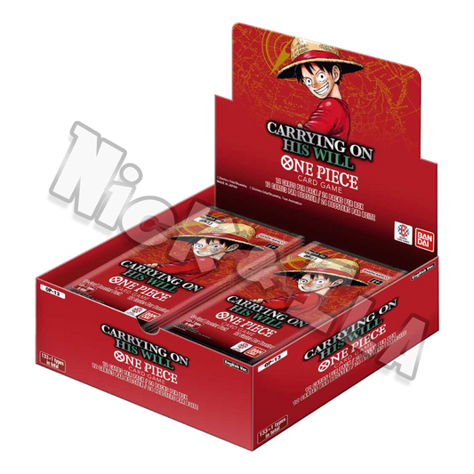 Booster Box ONE PIECE Card Game 24 Bustine - OP-13 Carrying On His Will - 3rd Anniversary (ENG🇬🇧 )