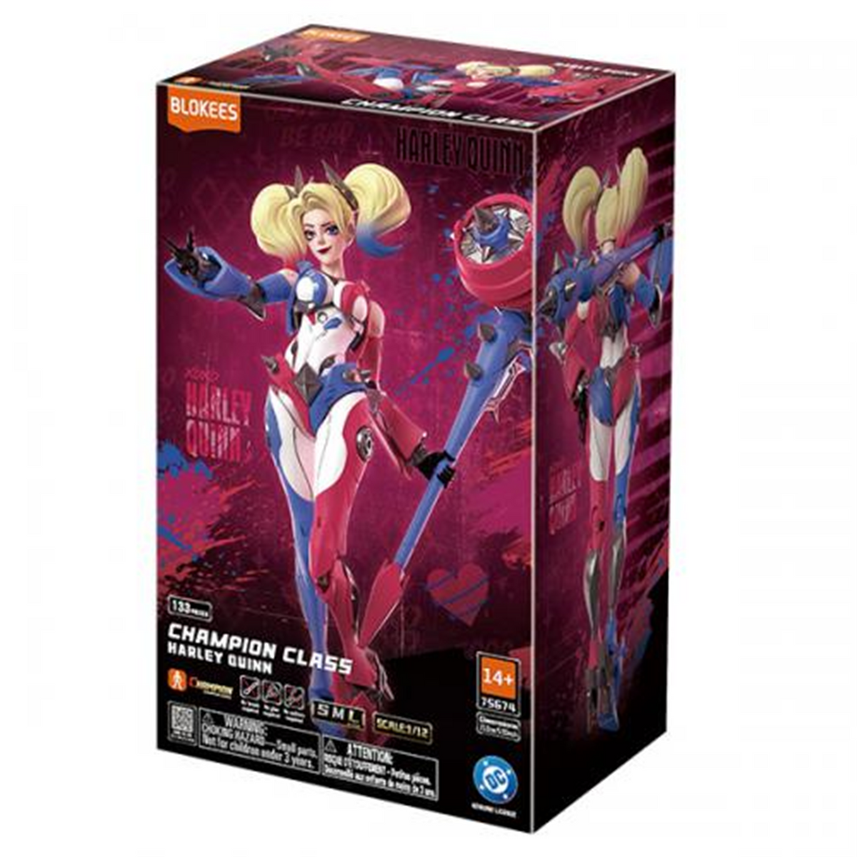 Blokees DC Comics Harley Quinn Champion Class 04