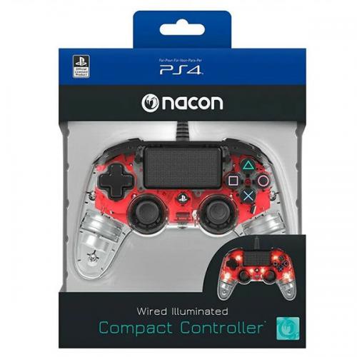 Controller Wired Red Luminoso Nacon