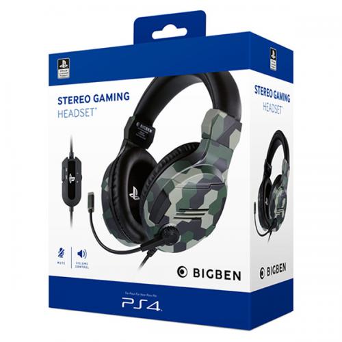 Cuffie Wired Nacon Licenziata Camo Green PS4/PS5