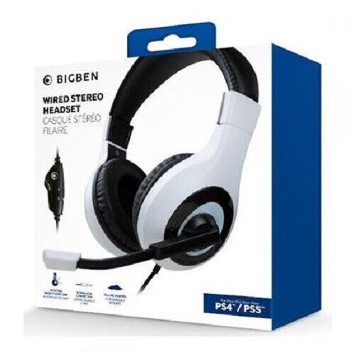 Cuffie Stereo Gaming V1 Bianche PS4/PS5