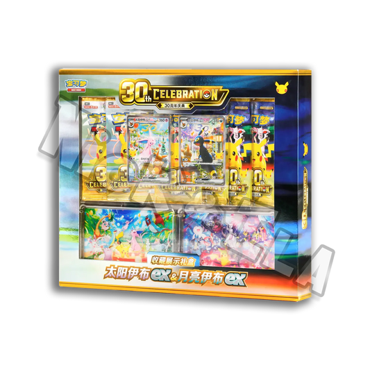Pokemon: Collezione UMBREON EX & ESPEON - EX 30TH  (CHN🇨🇳)