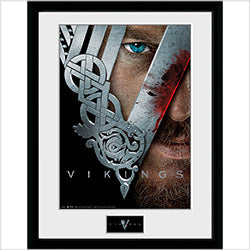 Framed Poster Vikings : Keyart