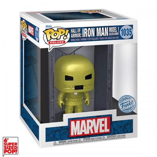 Funko POP! Hall of Armor: Iron Man Model 1 (1035) EXM DLX