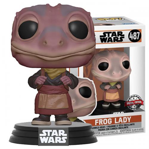 Funko POP! Star Wars The Mandalorian: Frog Lady (487) EXM