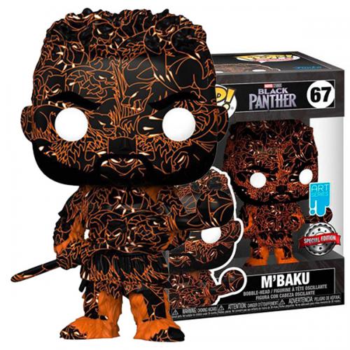 Funko POP! Black Panther: M Baku (67) Art Series EXM