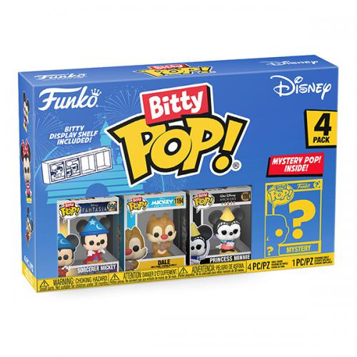 Funko Bitty POP! 4 Pack Disney Mickey: Sorcerer