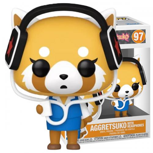 Funko POP! Sanrio Aggretsuko: Aggretsuko w/Headphones (97)