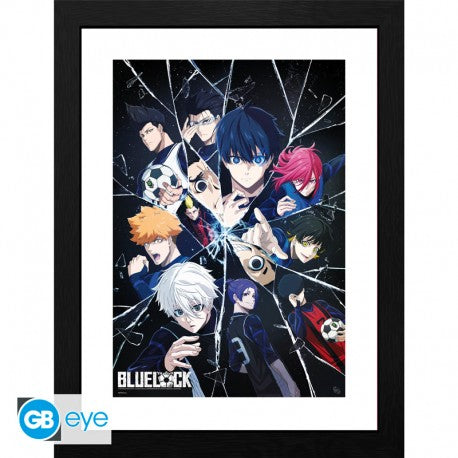 Blue Lock Framed Print: Prodigies 30x40cm