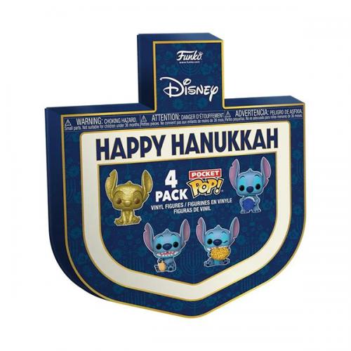 Funko POP! Disney: Stitch Happy Hanukkah Pocket 4PK
