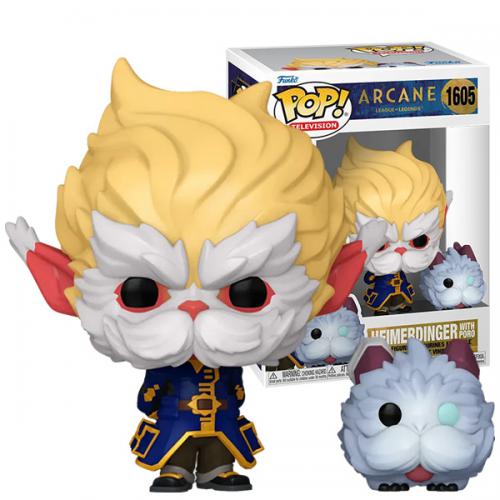 Funko POP! Arcane LoL: Heimerdinger w/Poro (1605)