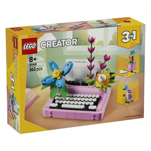 31169 LEGO Creator Macchina da Scrivere con Fiori