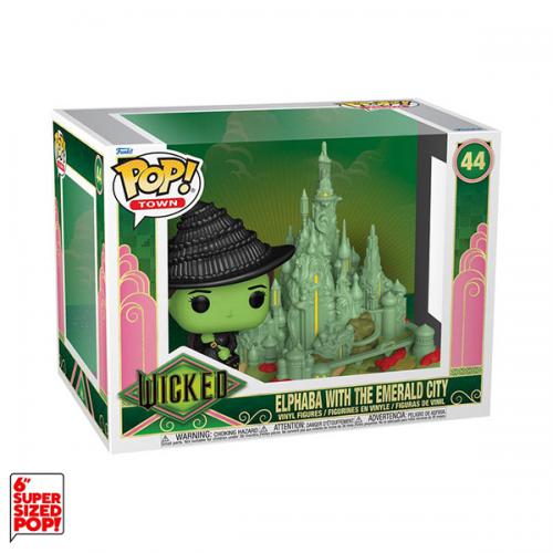 Funko POP! Disney Wicked: Elphaba w/Emerald City (44) DLX