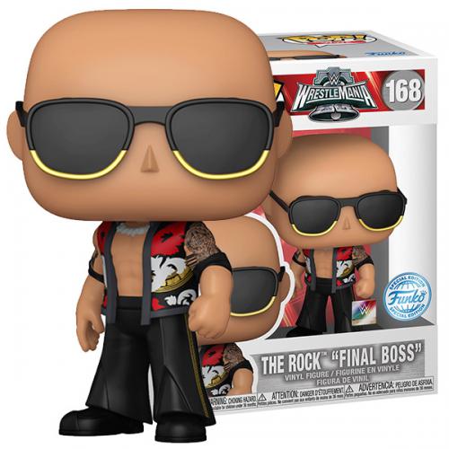 Funko POP! WWE The Rock: Final Boss (168) EXM