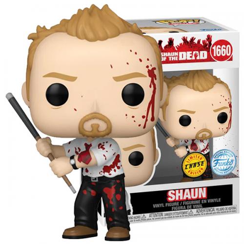 Funko POP! Shaun of the Dead: Shaun (1660) CHASE EXM