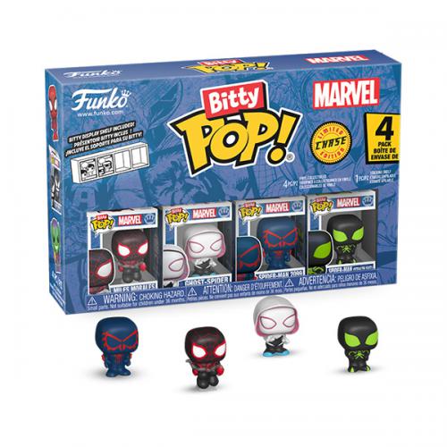 Funko Bitty POP! 4 Pack Spider-Man: Miles Morales