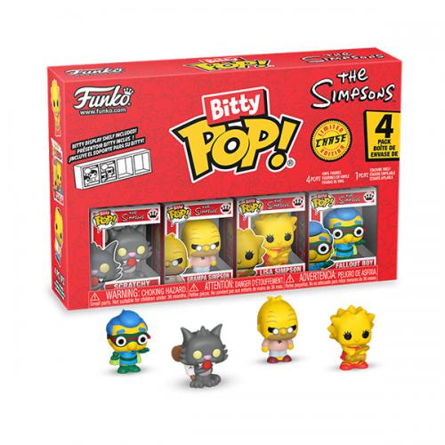 Funko Bitty POP! 4 Pack The Simpsons: Scratchy