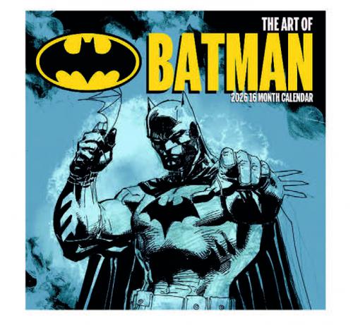 DC Comics Batman Square Calendar 2026 30x30