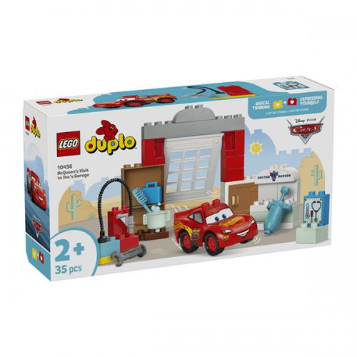 10456 LEGO Duplo La Visita di McQueen all'Officina di Doc