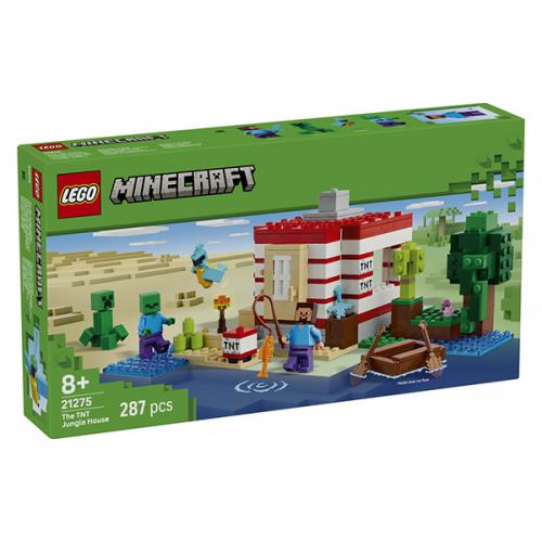 21275 LEGO Minecraft Casa nella Giungla Esplosiva
