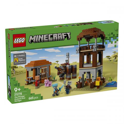 21278 LEGO Minecraft Avamposto Saccheggiatore e Predone