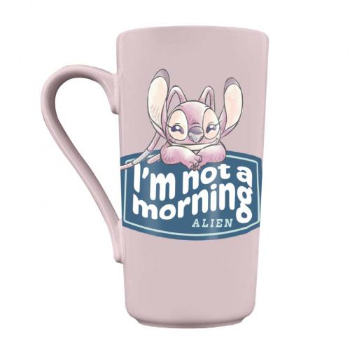 Disney Stitch Tazza Grande: I'm Not a Morning Alien