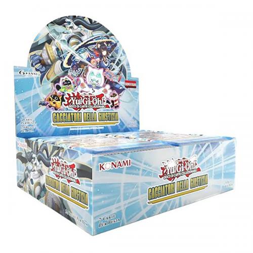 Yu-Gi-Oh! Box 24 Buste Justice Hunters ITA