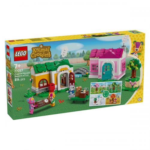 77057 LEGO Animal Crossing Quattro Stagioni Case creative