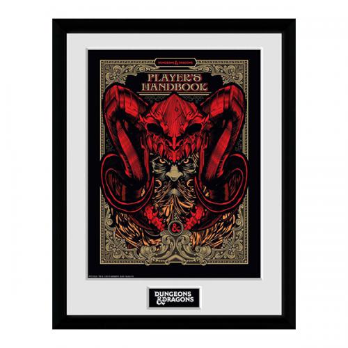 Dungeons & Dragons Framed Print: Players Handbook 30x40cm