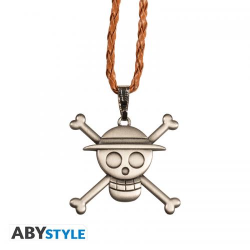 One Piece Collana Pendente 3D: Skull 4cm