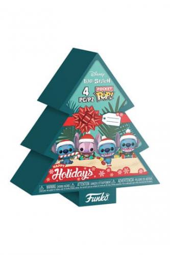 Funko Pocket POP! Holiday 25 Lilo & Stitch: key Funko 4PK