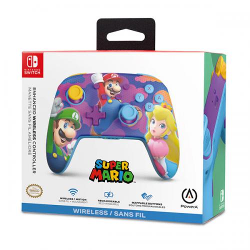 Pro Controller Wireless Color Splash Heroes PowerA