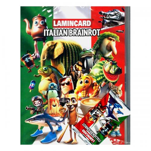 Album Carte LAMINCARD Italian Brainrot + 1 Bustina