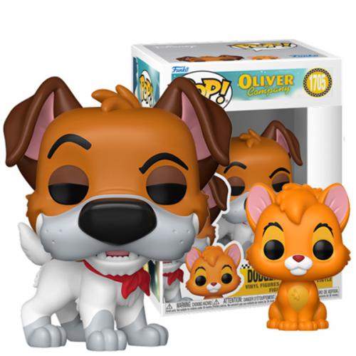 Funko POP! Oliver Company: Dodger w/Oliver (1705)