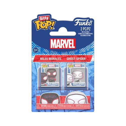 Funko Bitty POP! Spider-Man: Miles M & SpiderGwen 2PK