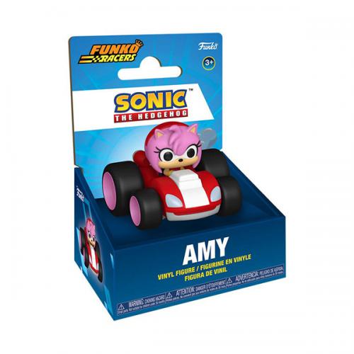 MF Sonic The Hedgehog Super Racers Diecast: Amy Rose 5cm