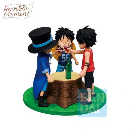Ichibansho One Piece Dramatic Memories Ace/ Sabo/ Luffy 10cm