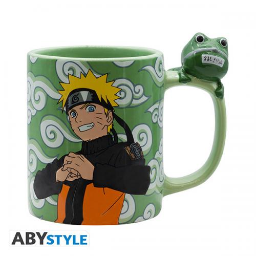 Naruto Shippuden Tazza 3D 460ml: Naruto & Gama-Chan