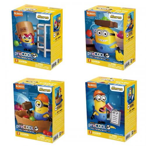 Blokees Blind Box 8pz Minions Jelly Factory Series 01