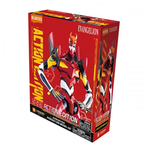 Blokees Evangelion Prodution Model 02 Action Edition